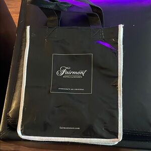 Fairmont Black Tote Bag